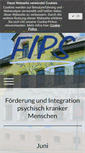 Mobile Screenshot of fips-ev.de